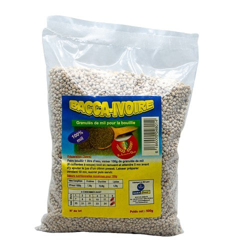 Bacca Ivoire mil en sachet
