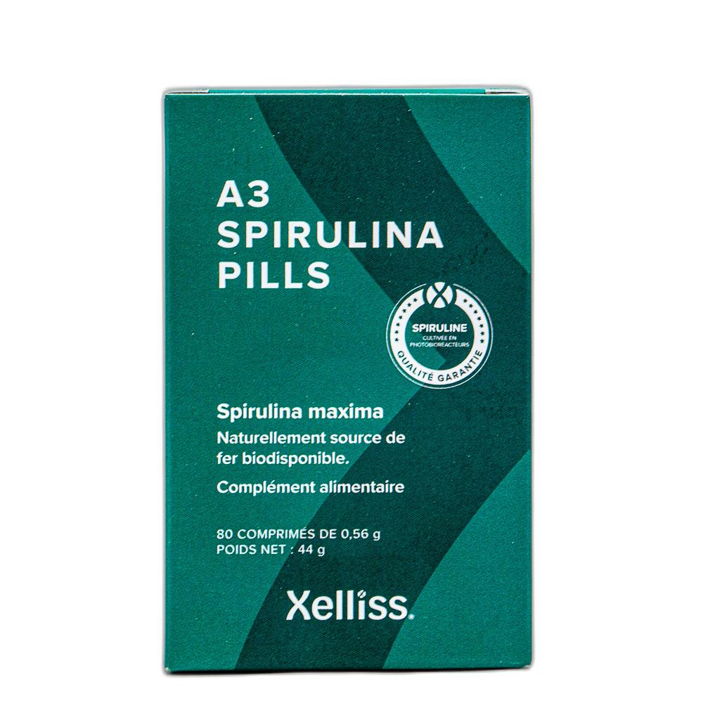 A3 Spirulina pills