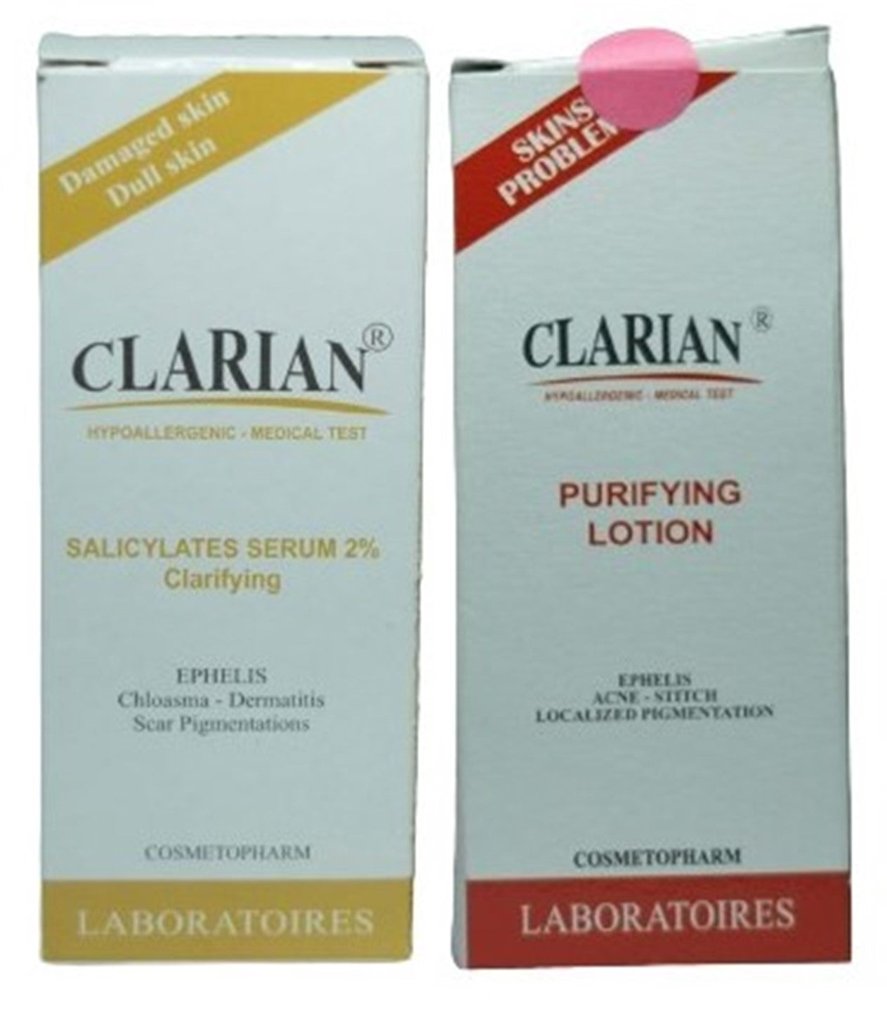 Carton de 98 Clarian sérum-lotion-4949