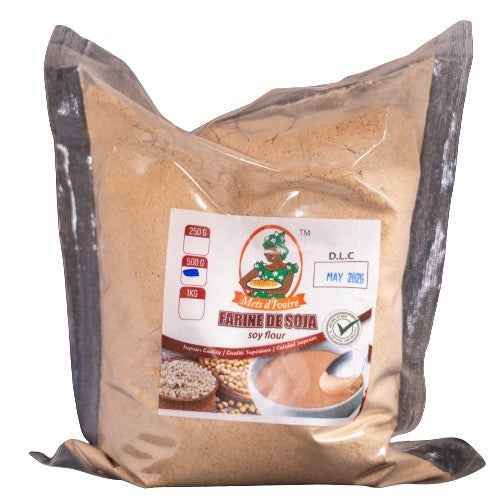 Farine de soja 500g