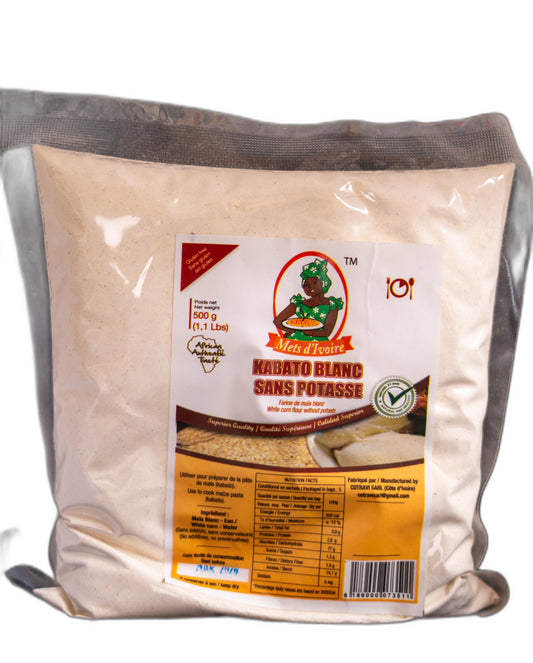 Kabato blanc sans potasse 500g