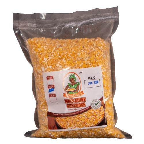 Maïs jaune concassé 500g