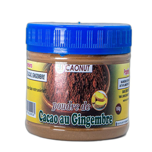 Poudre de cacao au gingembre 150g