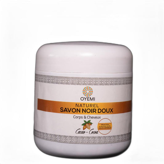 Savon noir doux cacao en pot