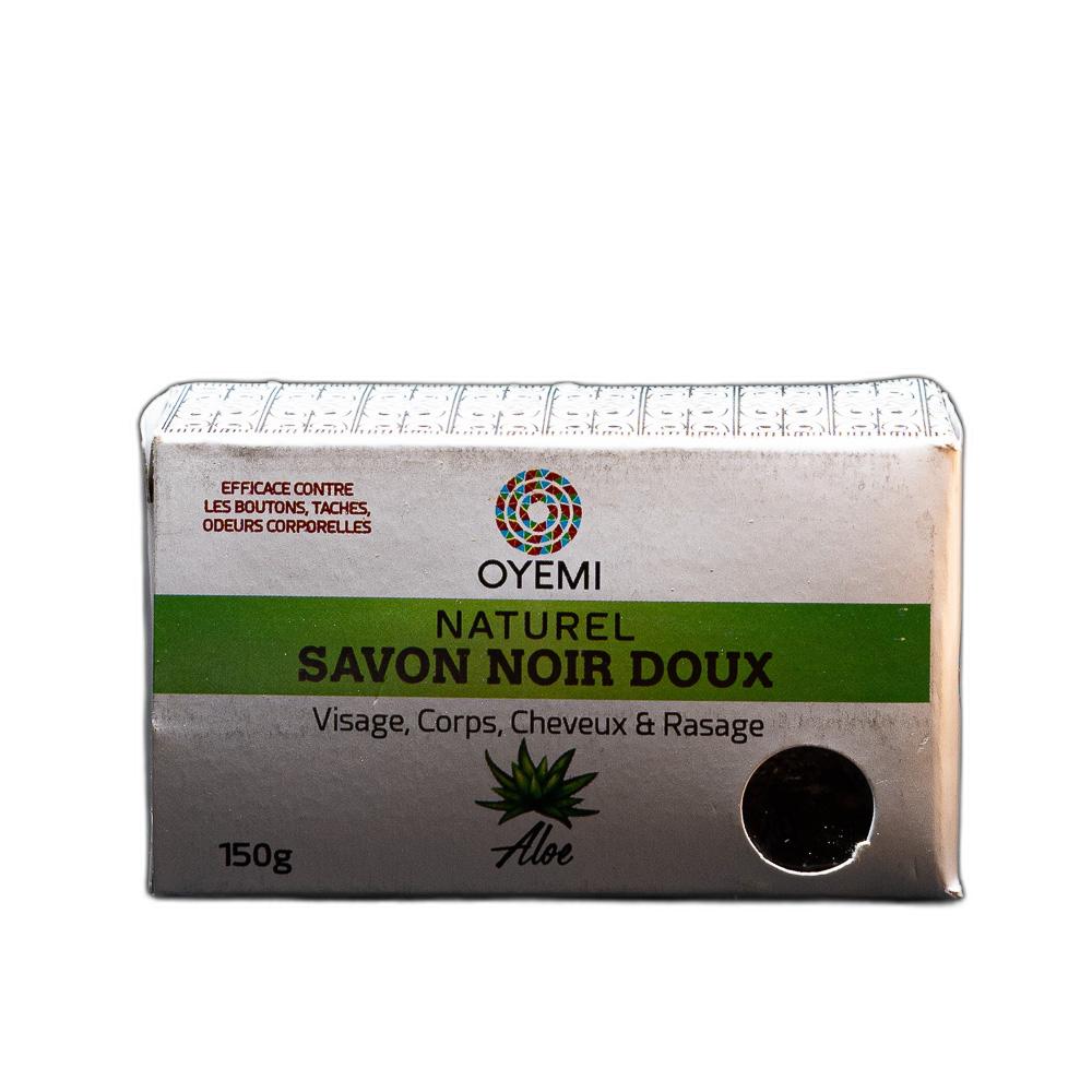 Savon noir doux aloe en pain