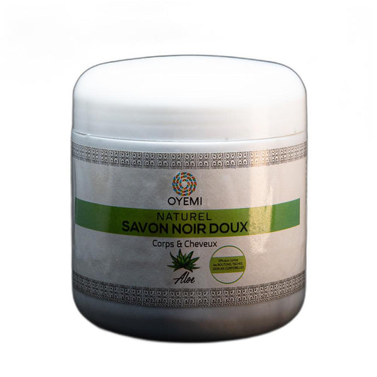 Savon noir doux aloe en pot