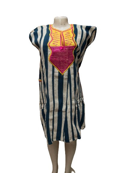 Robette artisanale yacouba avec broderie