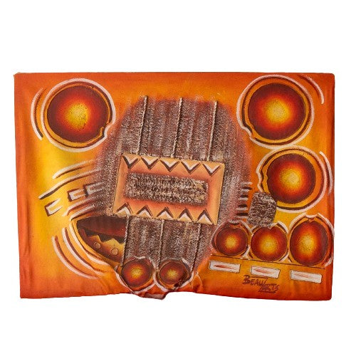 Tableau artisanal d'un instrument
