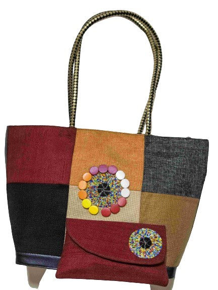 Sac à main 5 couleurs carreaux 500g