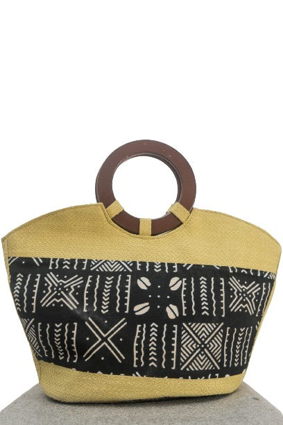 Sac à main avec dessin de coris.