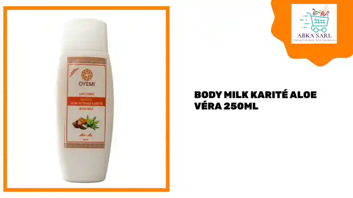 Body milk karit&eacute; Aloe v&eacute;ra 250mL by@Outfy