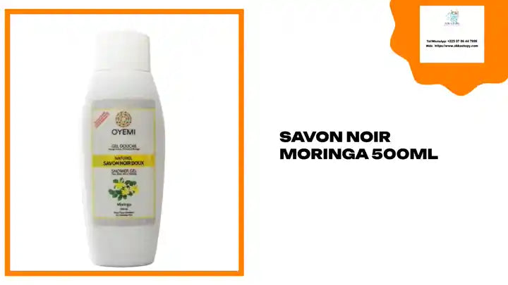 Savon noir moringa 500mL by@Outfy
