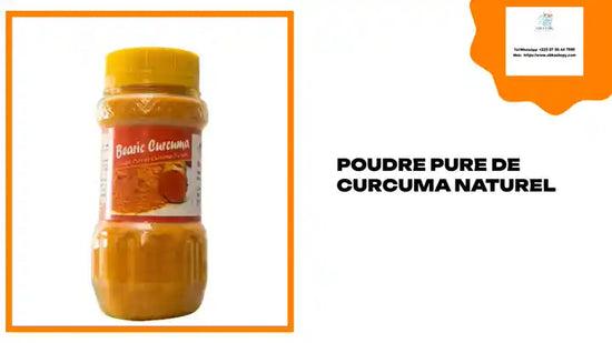 Poudre pure de Curcuma naturel by@Outfy