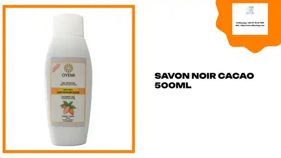 Savon noir cacao 500mL by@Outfy