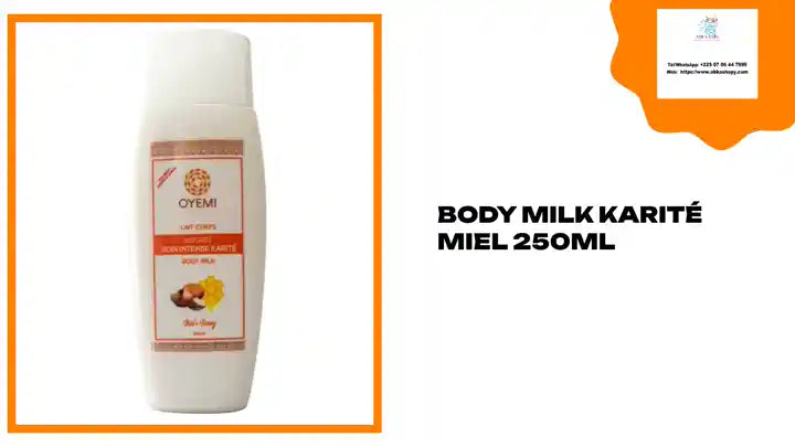 Body milk karit&eacute; miel 250mL by@Outfy